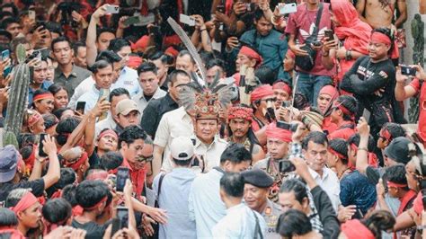 Janji Prabowo Subianto Buat Anak Dayak Mudah Masuk TNI Polri Bangun