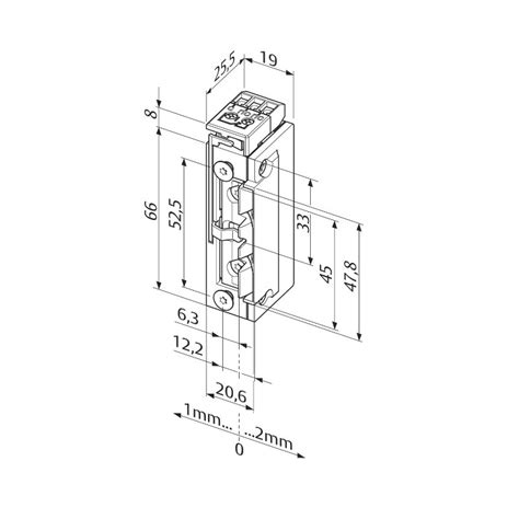 Elektrozaczep Rewersyjny No Effeff F F Ppo Assa Abloy