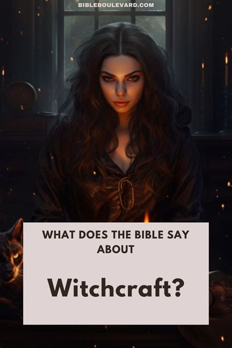 What Does The Bible Say About Witchcraft Artofit