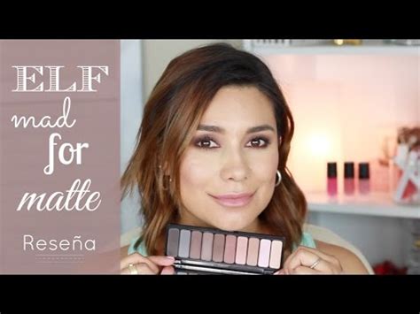 Elf Mad For Matte Paleta De Sombras Rese A Lulubella Youtube