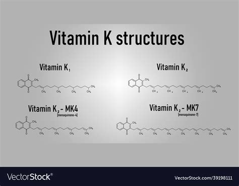 Vitamin K Structure