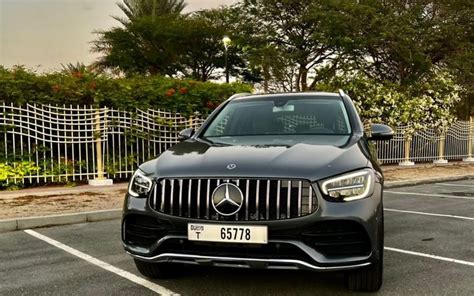 Rent A Mercedes Glc 300 Grey 2021 Id 05463 In Dubai Rentyae