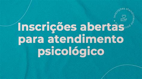 Centro De Psicologia Da UCB Abre Vagas Para Psicoterapia Universidade