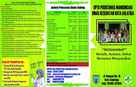 Brosur Laboratorium Puskesmas