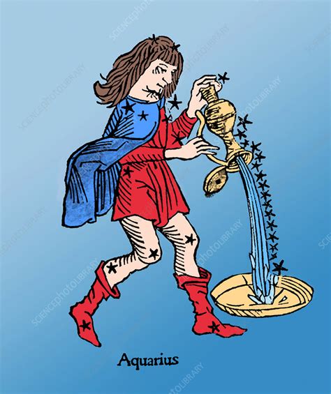 Aquarius Water Bearer - Stock Image - C030/4437 - Science Photo Library