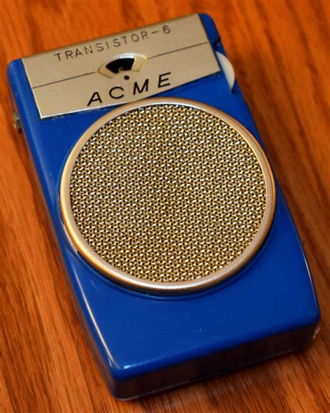 Vintage Acme Transistor Radio No Model Number AM Band 6 Flickr