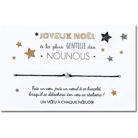 Carte Joyeux No L Ma Tresse Bracelet Porte Bonheur Enveloppe Id E