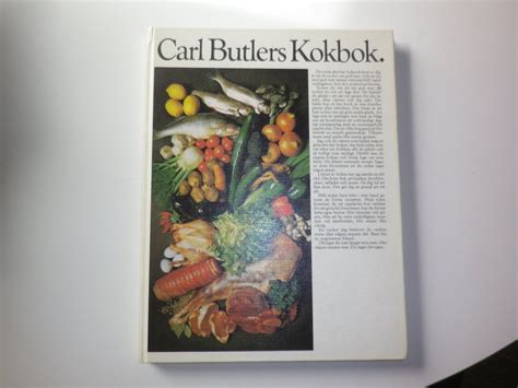 Se produkter som liknar Carl Butlers kokbok på Tradera 616285932