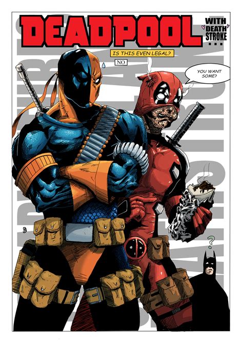 The Adventures Of Deadpool And Deathstroke 1 Clr By Chocolatebomb247