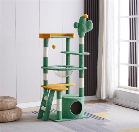 Cat Tower Colorful Cat Condo Tower 155 CM – Homyspire