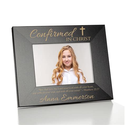 Confirmation Picture Frame Personalized Confirmation T Etsy