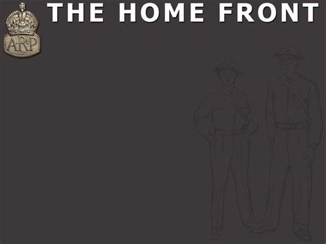 The Home Front Powerpoint Template Adobe Education Exchange