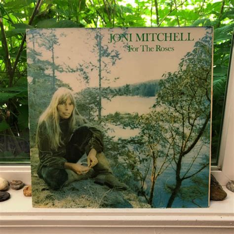 Joni Mitchell For The Roses Used Vinyl Record Etsy