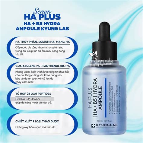 Serum Ha Plus Ha B Hydra Ampoule Kyung Lab Ml