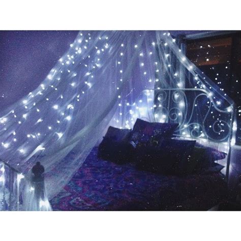 20 Bed Canopy With Fairy Lights The Urban Decor