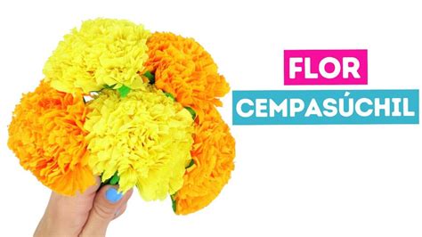 Cómo hacer Flor de Cempasúchil con papel crepé ¡Fácil! - Manualidades Play