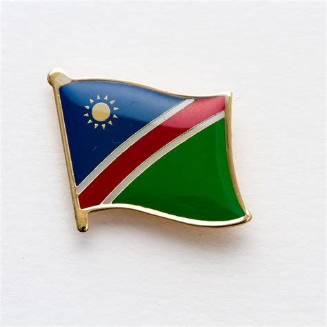 Namibia Lapel Pin - Flag Matrix