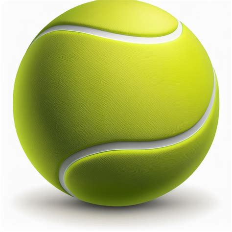 Pelota De Tenis Vector Premium Generado Con Ia