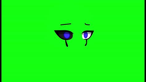 Gacha Green Screen Eyes