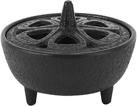 Ncense Burner Holder With Lid Burner Incense Container Backflow Cast