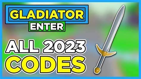 ALL NEW CODES FOR GLADIATOR SIMULATOR ON ROBLOX YouTube