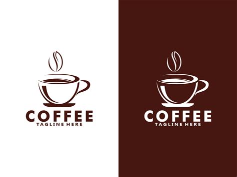 Kaffee Logo Design Vorlage Vektor Kaffee Logo Zum Kaffee Gesch Ft Und