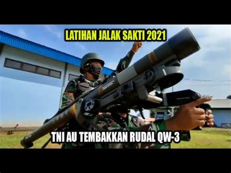 Rudal Hanud Qw Tni Au Tampil Dalam Latihan Jalak Sakti Youtube