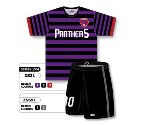 Athletic Knit Custom Sublimated Soccer Uniform Set Design 1304 Custom