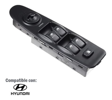 Botonera Control Alzavidrios Hyundai Elantra Cuotas Sin