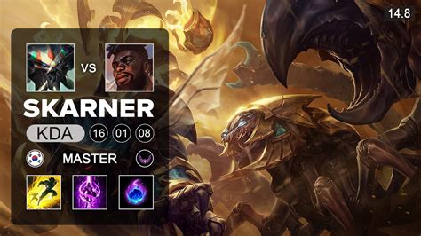 Skarner Vs K Sante Top KR Master Patch 14 8 Season 14 YouTube