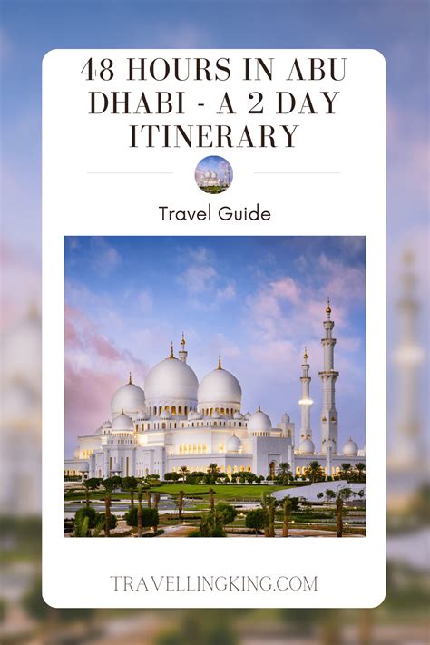 Hours In Abu Dhabi A Day Itinerary