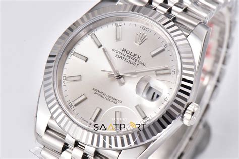 Rolex Datejust Clean Factory Jubile Kordon Gümüş Kadran 3235