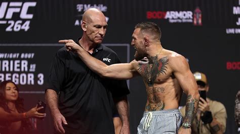 UFC 264 Conor McGregor Vs Dustin Poirier Weigh In Results How To