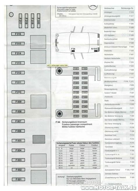 Shema Mersedes Bens W Cdi Pdf Fuse Electrical Off