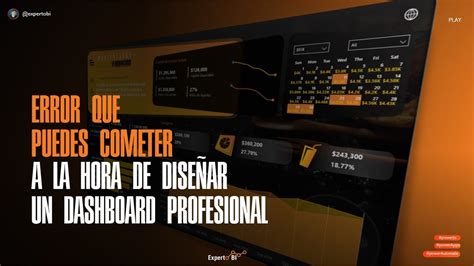 Error Que Puedes Cometer A La Hora De Dise Ar Un Dashboard Profesional