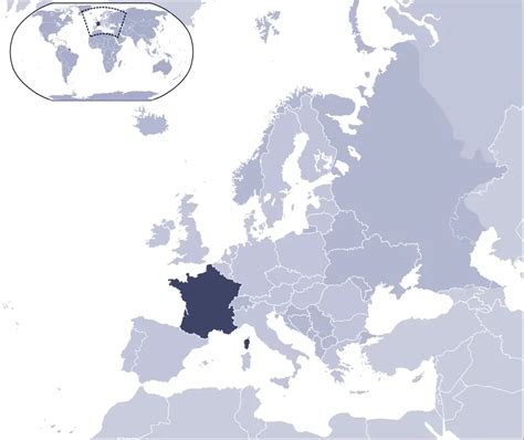 Where Is France Located MapSof Net