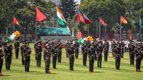 Indian Military Academy Ima Passing Out Parade Editorial Image