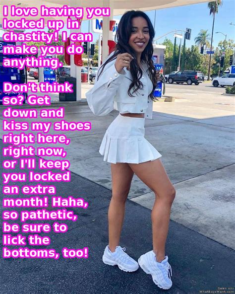 Image tagged with chastity, feet, foot worship – @lesssthanthreee on Tumblr