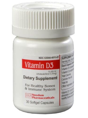 Decara Vitamin D 50 000 Iu Cholecalciferol 1250mcg Softgels 50 Ct