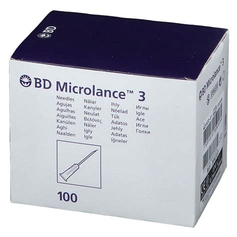 BD Microlance 3 Kanülen 22 G 1 0 7 x 25 mm 100 St Shop Apotheke