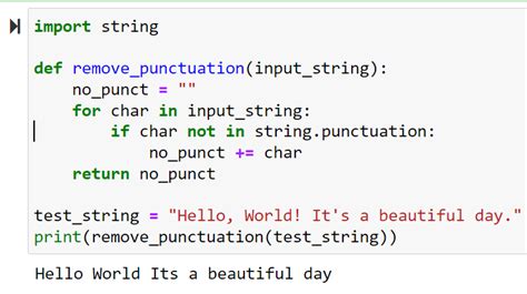 Python Remove Punctuation From String Ways Master Data Skills Ai