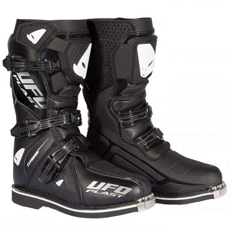 Botas motocross Ufo Plast Typhoon negro niño