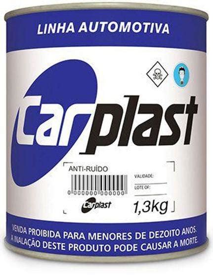 Massa Anti Ruido Ca038 1 3 Kg Carplast Maxirubber Maxi Rubber