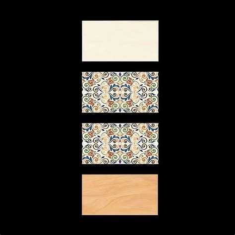 Multicolor Matt And Glossy Ceramic Wall Tiles 10x15 Thickness 5 10 Mm Size 1015 Inch At Rs