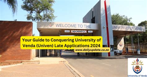 Late Applications At The University Of Venda Univen 2024