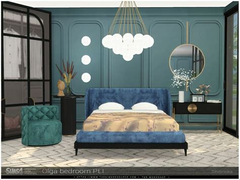 Olga Bedroom Pt I By Severinka Sims 4 Cc Download