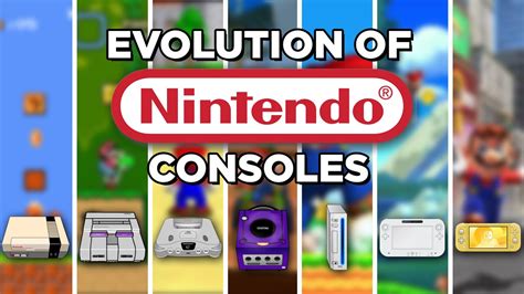 Evolution Of Nintendo Consoles 1980 2023 Youtube