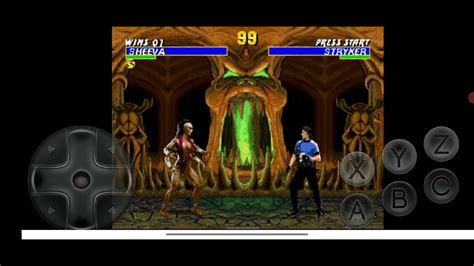 Ultimate Mortal Kombat Trilogy Sheeva Vs Sektor And Stryker Very Hard