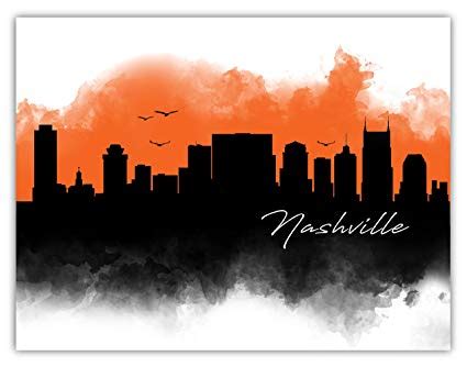 Nashville Skyline Drawing at PaintingValley.com | Explore collection of ...