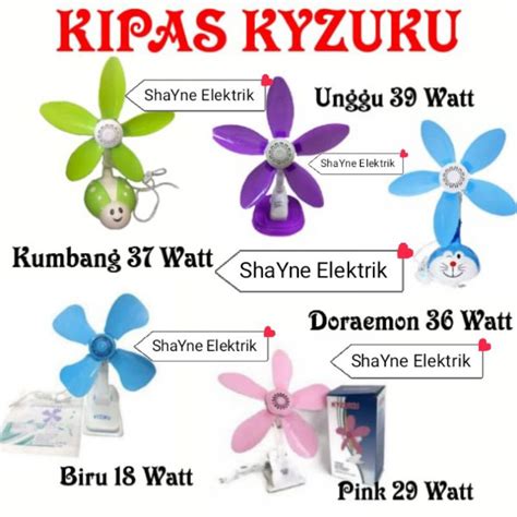 Jual Kipas Jepit Kyzuku 18 Watt 29 Watt 36 Watt 37 Watt 39 Watt 3 1